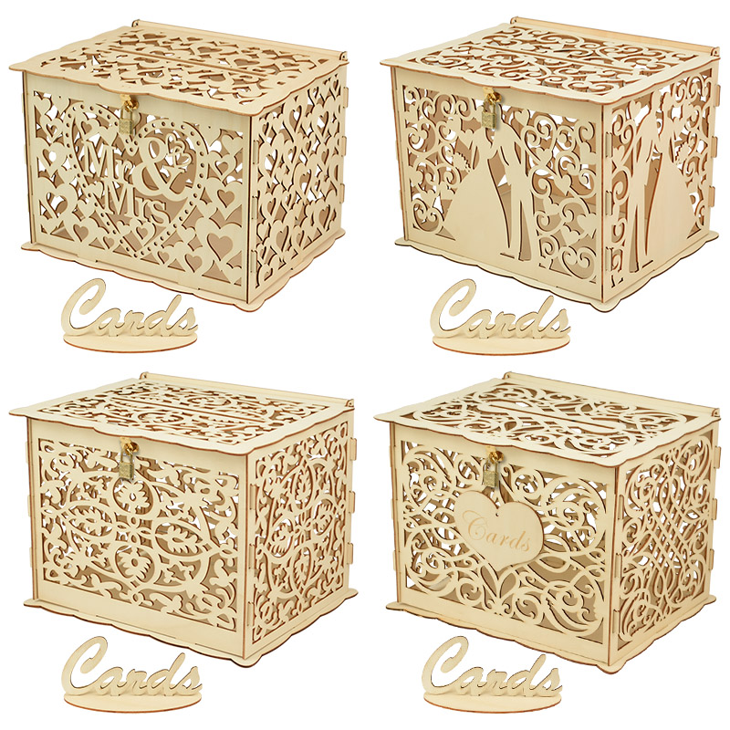 Wedding Supply.Box - Caja de tarjetas de regalo de
