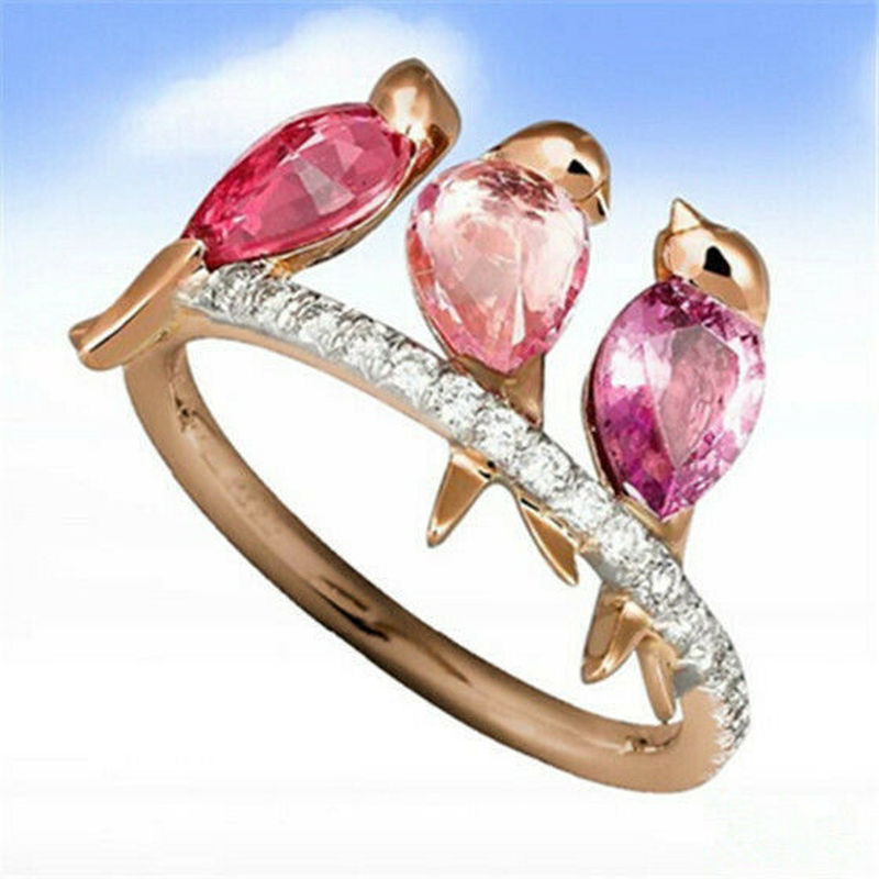 Wedding Qq - Anillo de compromiso de boda de