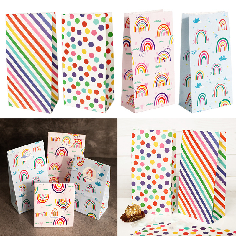 Wedding Supply.Box - Bolsas de papel pequeñas con estampado