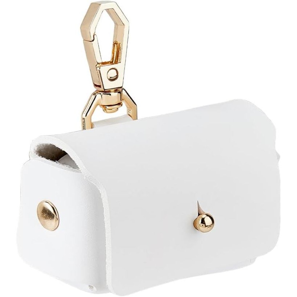 Wedding Supply.Box - Caja de Almohada de Cuero Blanca