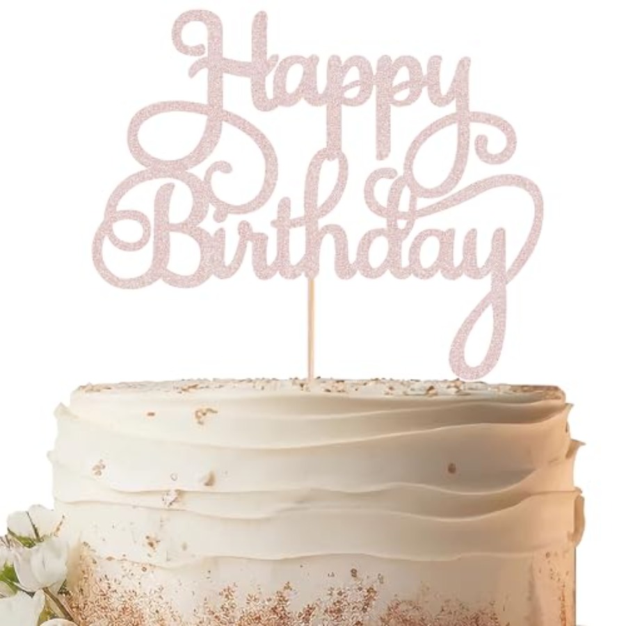 Photo Booth Prop - Adorno para Pastel de Cumpleaños -