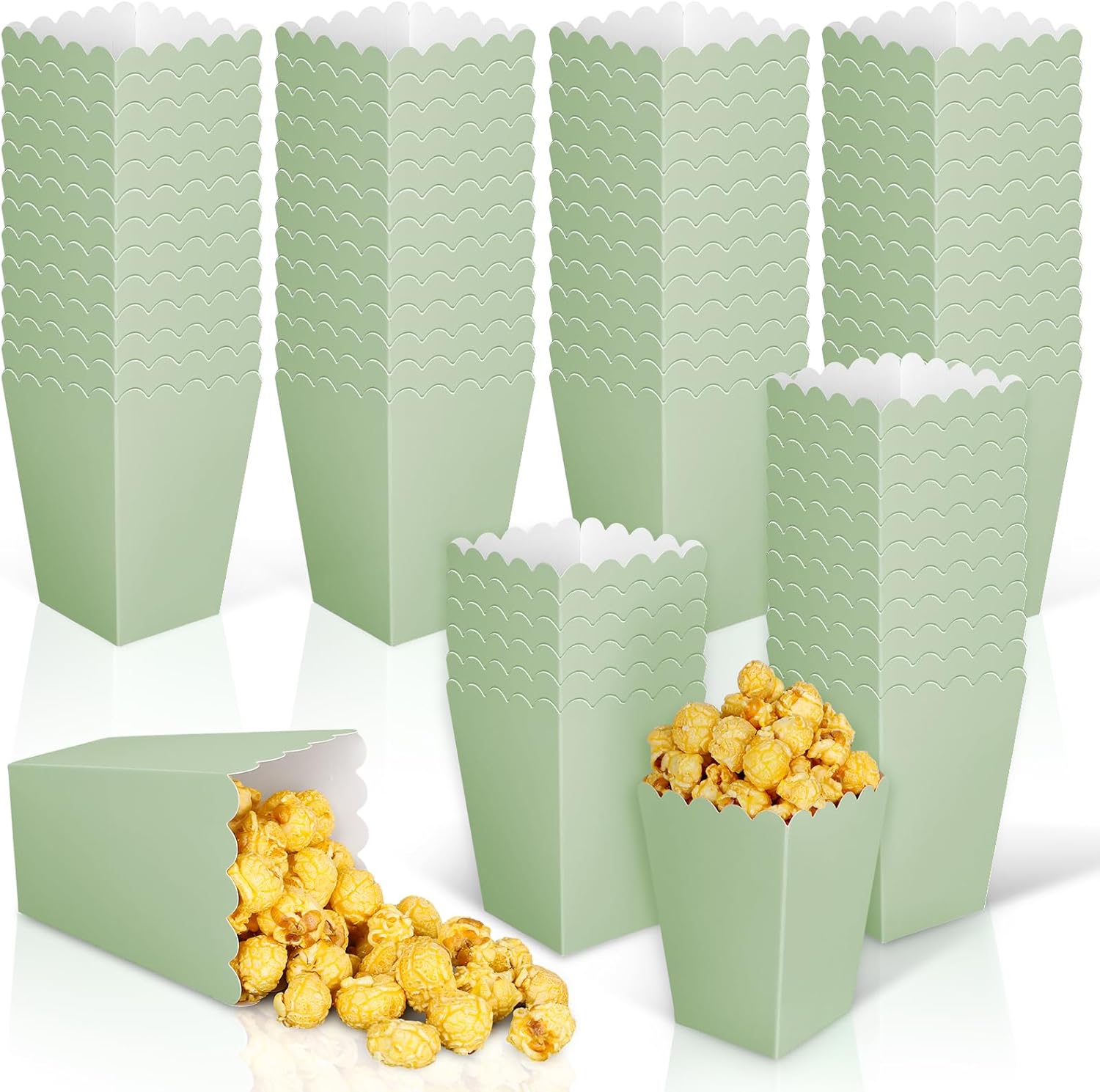 Wedding Supply.Box - 12 Uds. Mini cajas de palomitas