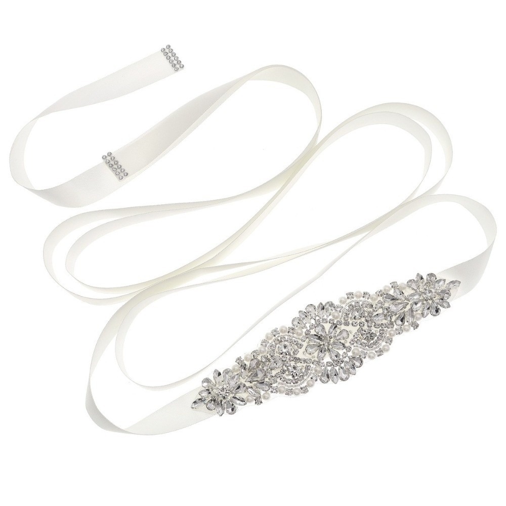 Bridal Sash Ribbon - Cinturón de Novia con Lazo de