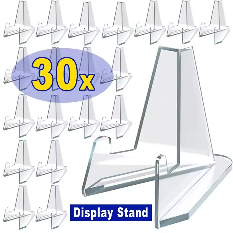 Place Card Holder - 30-1PCS Soporte Triangular para Tarjetas, Mini