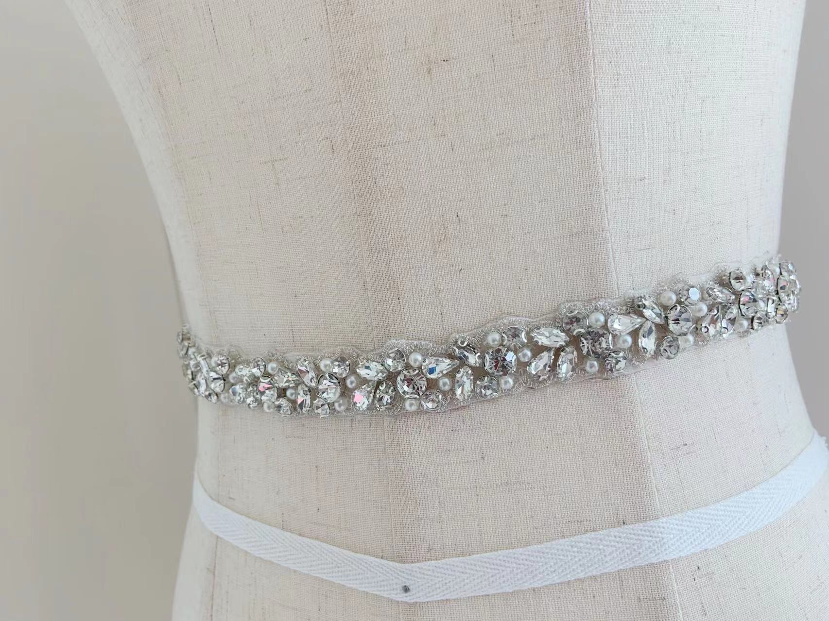 1 yarda/5 yardas de cinta de d - Bridal Sash Ribbon reseña y precio