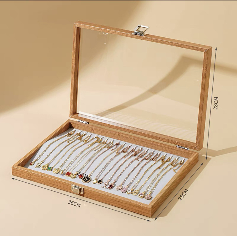Caja de joyería de madera para - Wedding Supply.Box reseña y precio