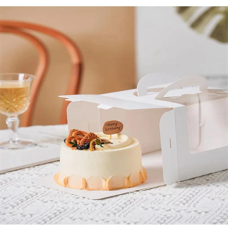 Caja de pastel con ventana tra - Wedding Supply.Box reseña y precio
