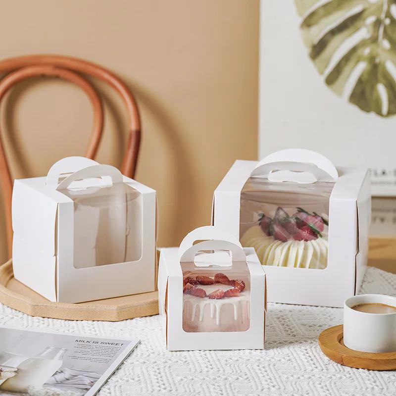 Caja de pastel con ventana tra - Wedding Supply.Box reseña y precio