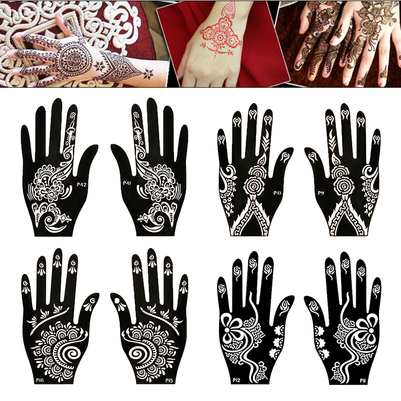 Plantillas de tatuaje de Henna - Indian Wedding Supply reseña y precio