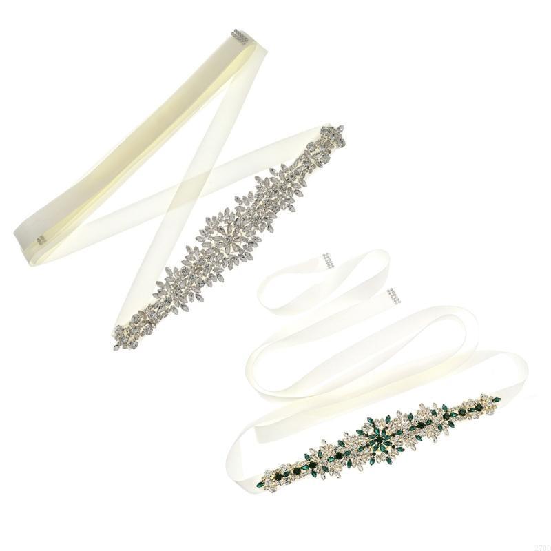 Accesorios vestido novia con c - Bridal Sash Ribbon reseña y precio