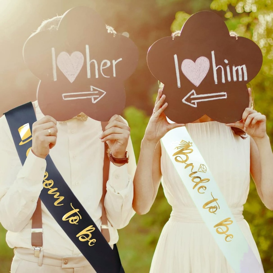 Juego de 2 cintas para despedi - Bridal Sash Ribbon reseña y precio