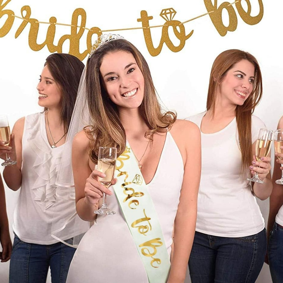 Juego de 2 cintas para despedi - Bridal Sash Ribbon reseña y precio
