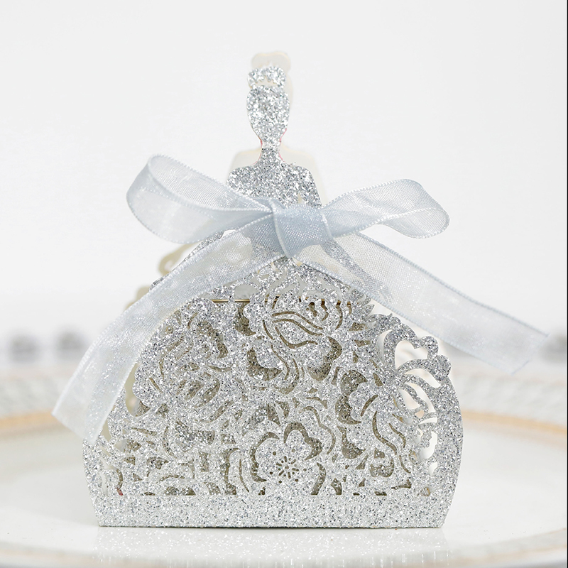 10 unids/set vestidos de flore - Wedding Supply.Box reseña y precio