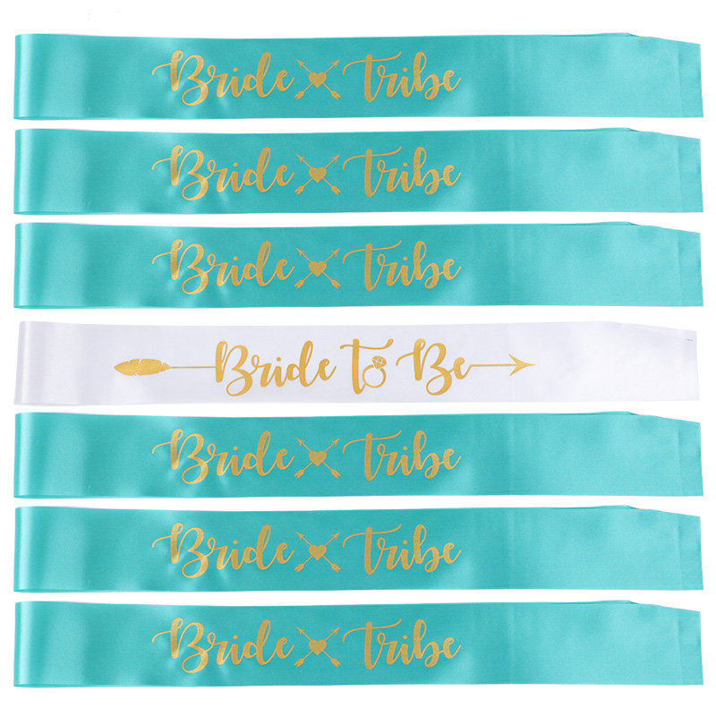 1 Juego de faja de la tribu de - Bride Tribe Sash reseña y precio