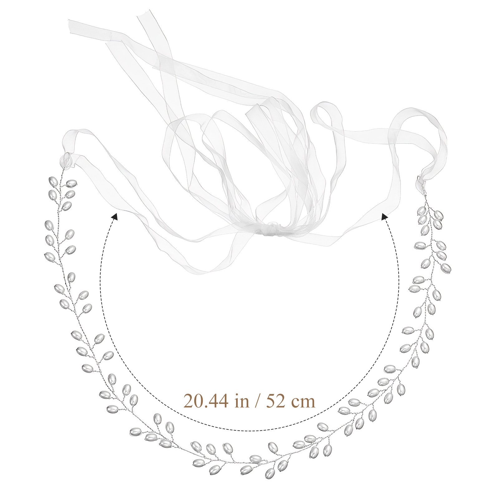 Cinturón de Novia con Perlas y - Bridal Sash Ribbon reseña y precio