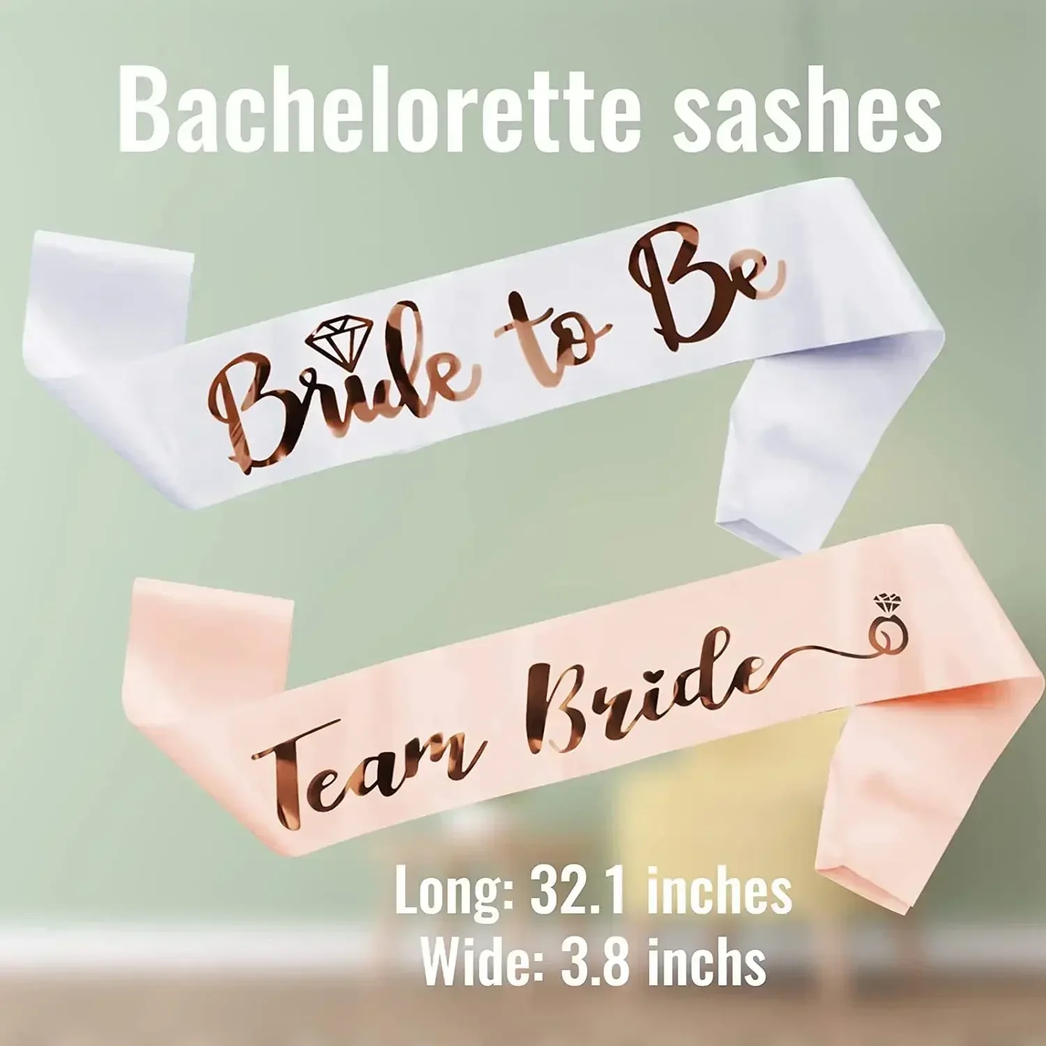 1 Juego de Banderas Nupciales  - Bride Tribe Sash reseña y precio