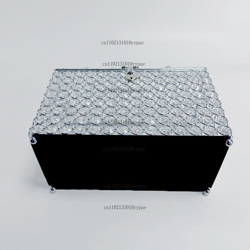 Caja de joyería de cristal, hu - Wedding Supply.Box reseña y precio