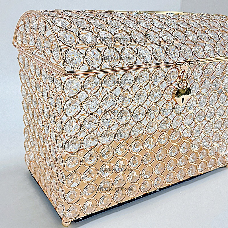 Caja de joyería de cristal, hu - Wedding Supply.Box reseña y precio
