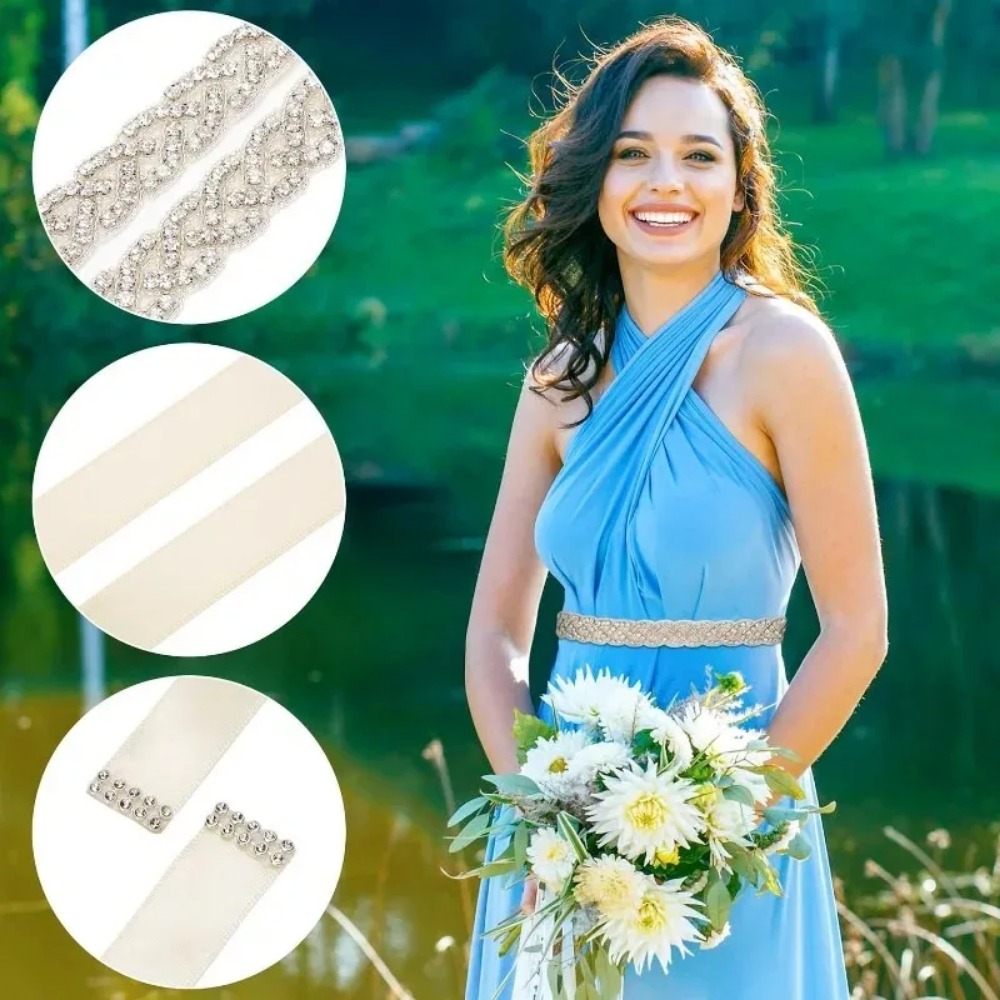Accesorios para Vestidos de Da - Bridal Sash Ribbon reseña y precio