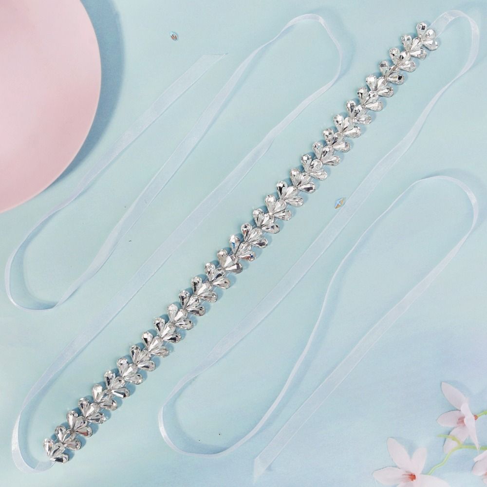 Cinturón de Lujo con Perlas de - Bridal Sash Ribbon reseña y precio