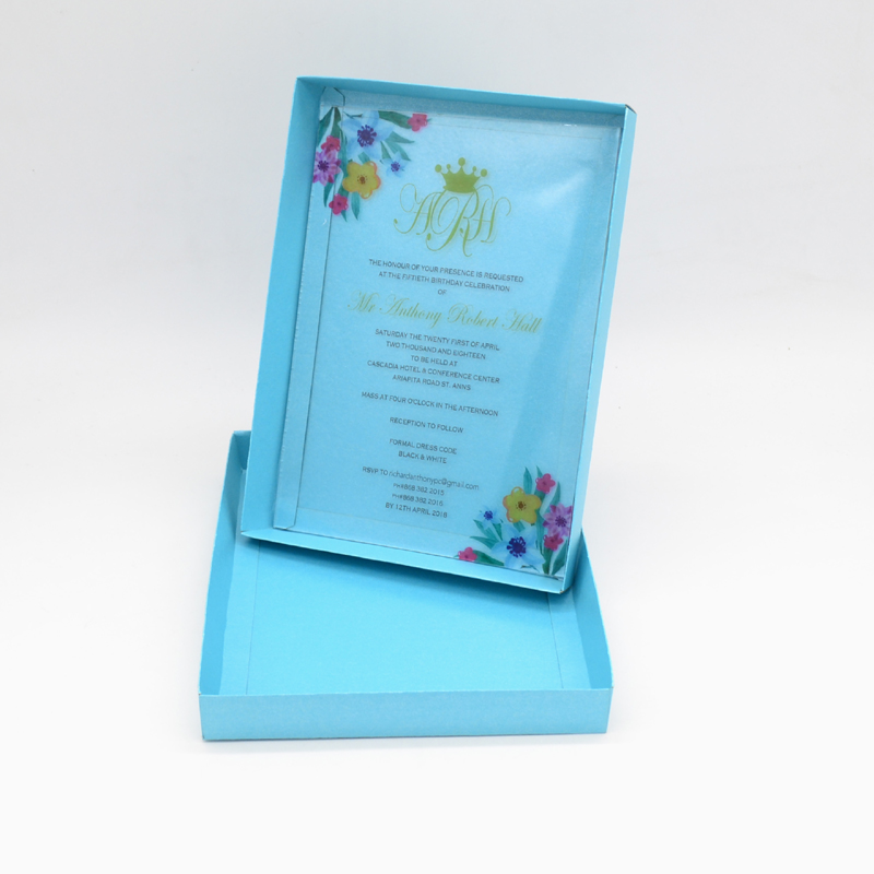 Caja de invitación de boda con - Wedding Supply.Box reseña y precio