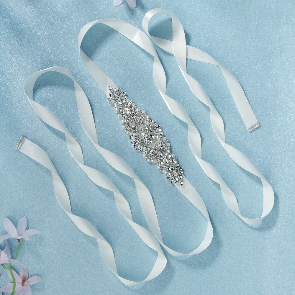 Cinturón de Novia con Lazo de  - Bridal Sash Ribbon reseña y precio